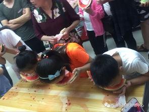 吃瓜比赛太匆忙,匆忙中的欢乐瞬间